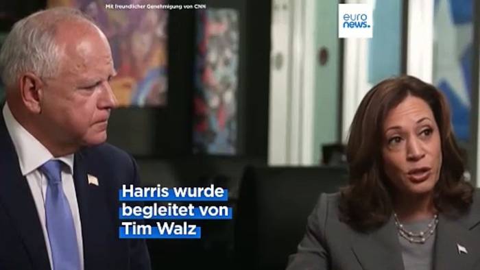 Video: CNN-Interview: Kamala Harris spricht über wichtige Themen