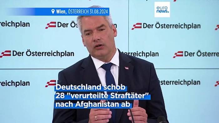 Video: Österreich will mit Deutschland bei Abschiebungen nach Afghanistan zusammenarbeiten