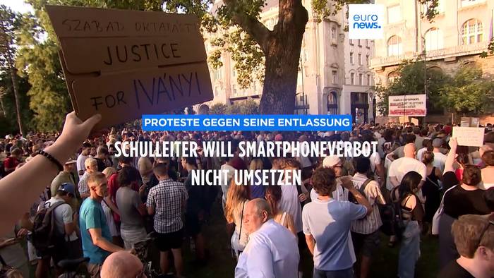 Video: Entlassung in Budapest: Schulleiter wollte Smartphoneverbot nicht umsetzen