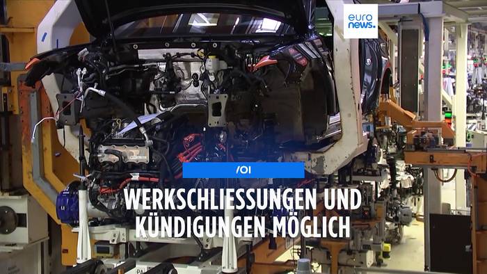 News video: Krise bei Volkswagen: Werkschließungen und Kündigungen möglich