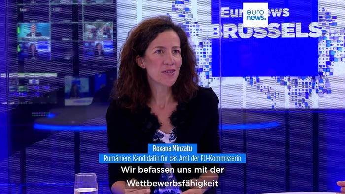 News video: Zu wenig Frauen im öffentlichen Leben führt zu Gewalt gegen Frauen, sagt Rumäniens Kommissionskandidatin