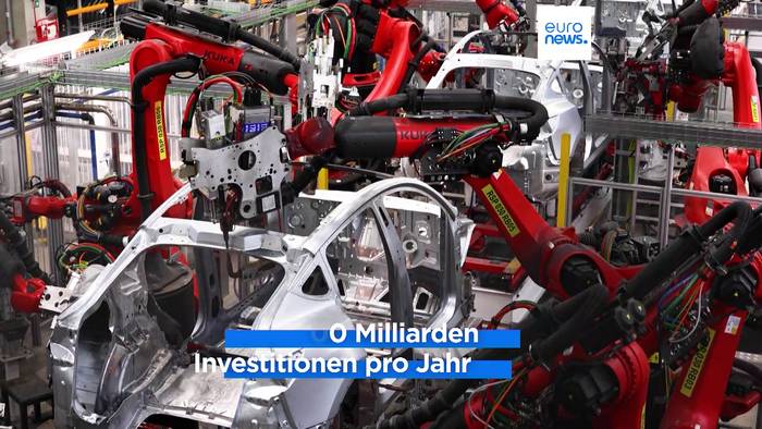 News video: Draghi: 800 Milliarden-Investitionen notwendig für die EU-Wettbewerbsfähigkeit