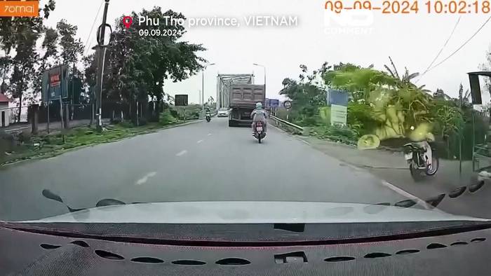 News video: Taifun Yagi lässt Brücke in Vietnam einstürzen