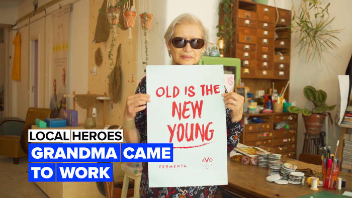 Video: Grandma Came to Work