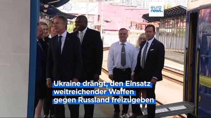 News video: Blinken und Lammy in Kiew: Darf Ukraine weitreichende Waffen gegen Russland einsetzen?