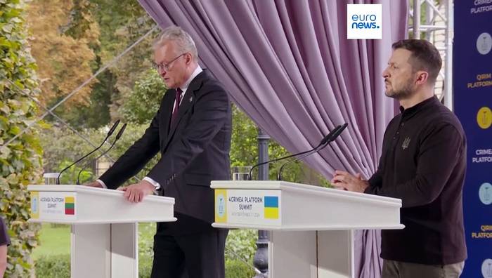Video: Krim-Plattform: Selenskyj bittet um 