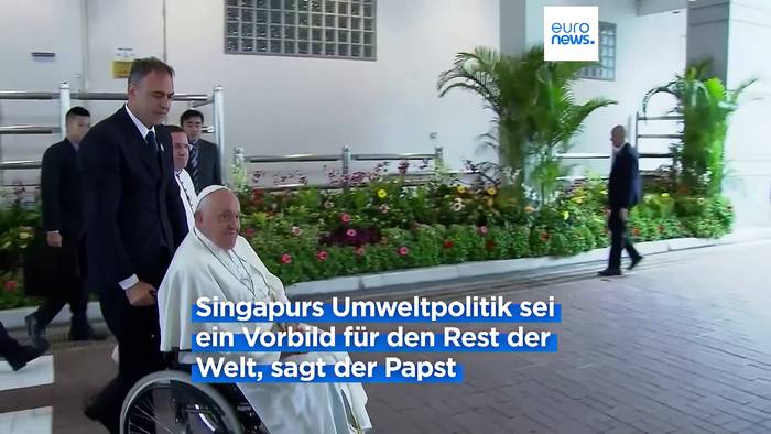 Video: Der Papst auf der letzten Etappe seiner Südostasienreise