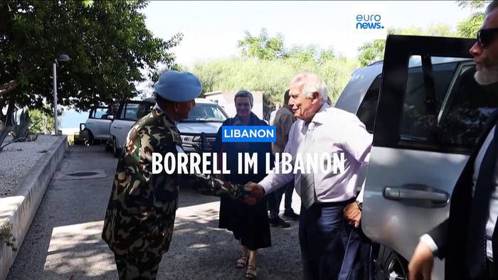 Video: Borrell im Libanon zu Gesprächen zu Gaza