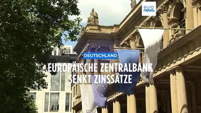 News video: Europäische Zentralbank senkt Leitzinsen: Zweite Zinssenkung in diesem Jahr