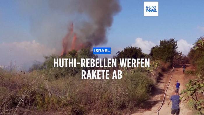 News video: Huthi-Rebellen feuern Rakete auf Israel ab - Netanjahu kündigt Vergeltung an