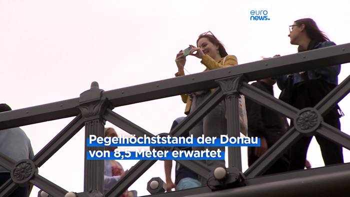 Video: Sturm Boris: Ungarn wappnet sich für Überschwemmungen