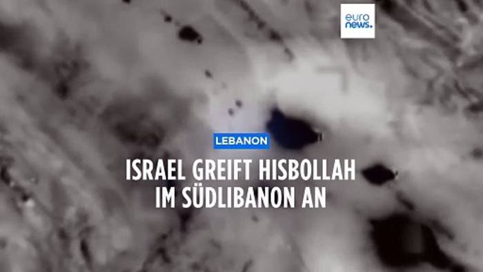 News video: Eskalation im Nahen Osten? Israelische Luftangriffe auf Hisbollah-Ziele im Südlibanon