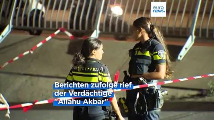 News video: Ein Toter und ein Verletzter nach Messerstecherei in Rotterdam