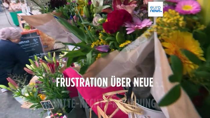 Video: Frustration über neue Mitte-Rechts-Regierung in Frankreich