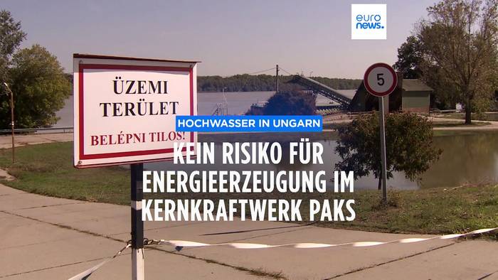 Video: Hochwasser in Ungarn: Könnte die Energieerzeugung im Kernkraftwerk Paks zum Erliegen kommen?