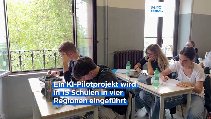 Video: Pilotprojekt in 15 italienischen Schulen: KI soll den Unterricht verbessern