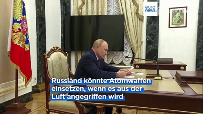 Video: Warnung an Westen: Russland verschärft seine Atomwaffendoktrin