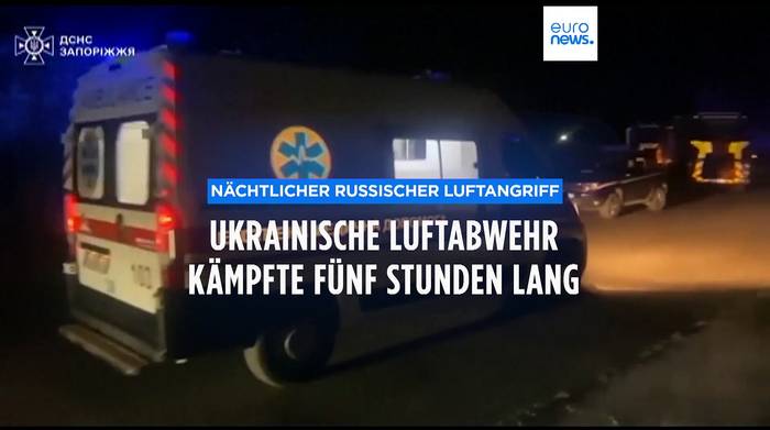 News video: Nächtlicher russischer Luftangriff: Ukrainische Luftabwehr kämpfte fünf Stunden lang