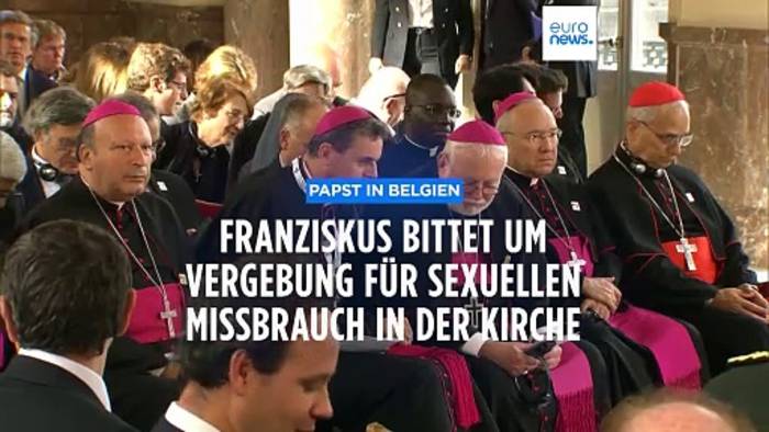 Video: Papst in Belgien: Franziskus bittet um Vergebung für sexuellen Missbrauch in der Kirche