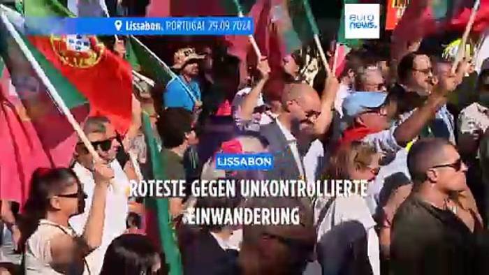 News video: Portugal: Tausende demonstrieren gegen 