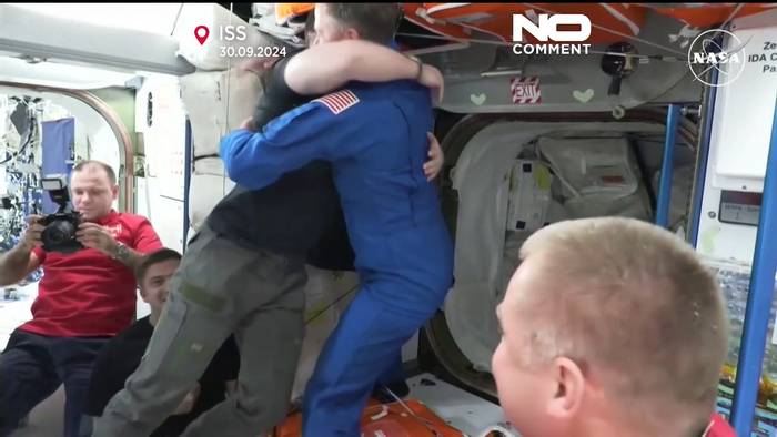 Video: SpaceX-Rettungsaktion: Astronauten erfolgreich auf ISS angekommen