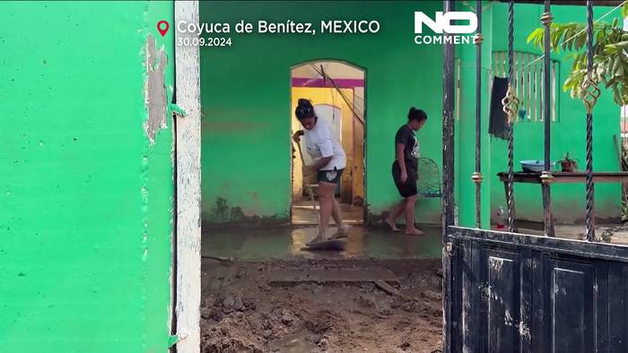 Video: Unwetter in Mexiko: Mindestens 16 Tote durch Hurrikan 