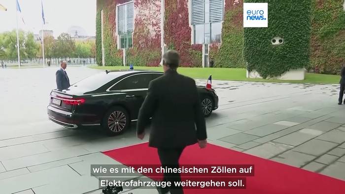 Video: EU in Gefahr? Präsident Macron besucht Scholz in Berlin