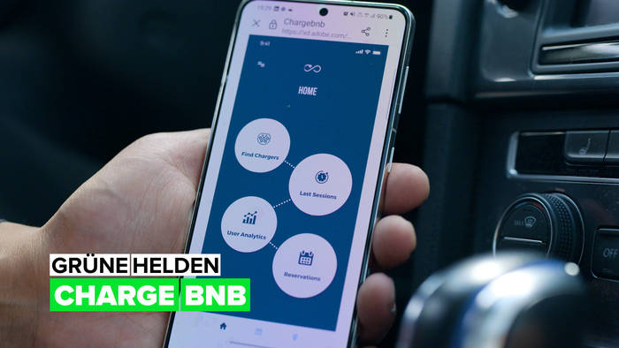 News video: Grüne Helden: ChargeBNB