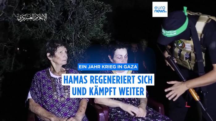 News video: Politische Beobachter: Hamas regeneriert sich - auch nach einem Jahr Krieg