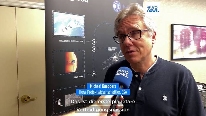 Video: Zum Schutz der Erde: ESA startet Hera Mission