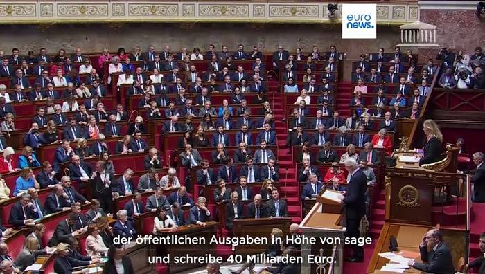 Video: Französische Regierung kündigt Haushaltskürzungen für 2025 an