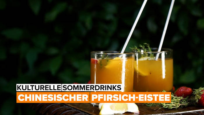 Video: Kulturelle Sommerdrinks: chinesischer Pfirsich-Eistee