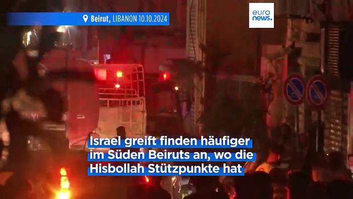 Video: Beirut: Mindestens 22 Tote und weitere israelische Angriffe auf UNIFIL-Mitarbeiter