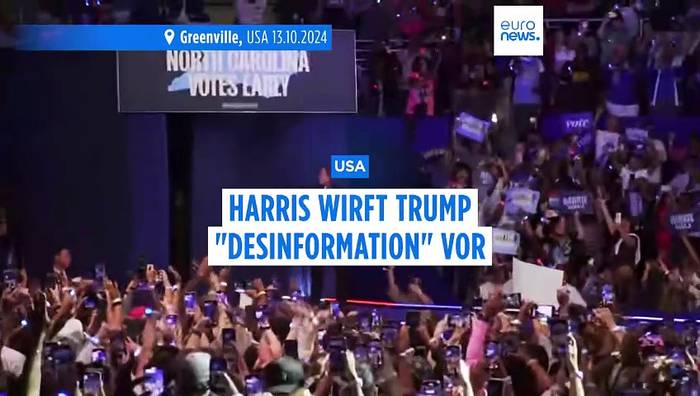 Video: Harris wirft Trump 