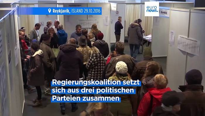 Video: Island: Ministerpräsident löst regierende Dreiparteienkoalition auf