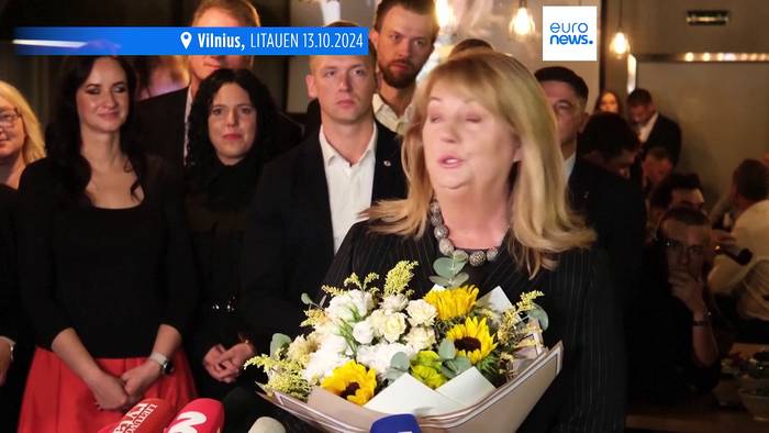 Video: Litauische Sozialdemokraten gewinnen erste Runde der Parlamentswahlen