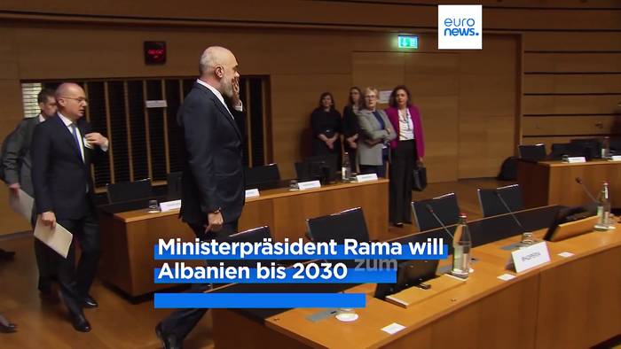 Video: EU-Erweiterung: Albanien will bis 2030 EU-Mitglied werden