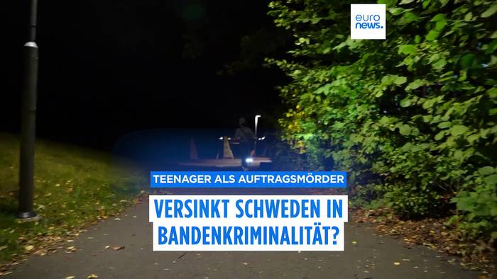 Video: Teenager als Auftragsmörder: Versinkt Schweden in Bandenkriminalität?