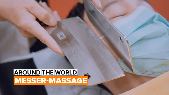 News video: Around the world: Messer-Therapie