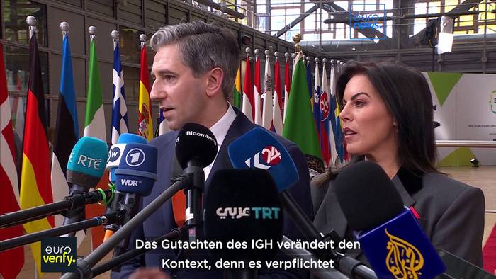 News video: Was ist der irische Gesetzesentwurf zu den besetzten Gebieten?