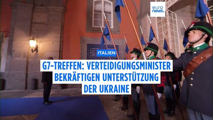 News video: G7 bekräftigen Unterstützung für Ukraine