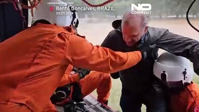 Video: Mindestens 60 Tote: Massive Überschwämmungen überwältigen Brasilien