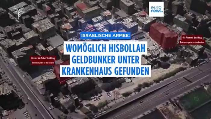 Video: Israelische Luftangriffe in Beirut: 4 Tote und Dutzende Verletzte nahe Krankenhaus