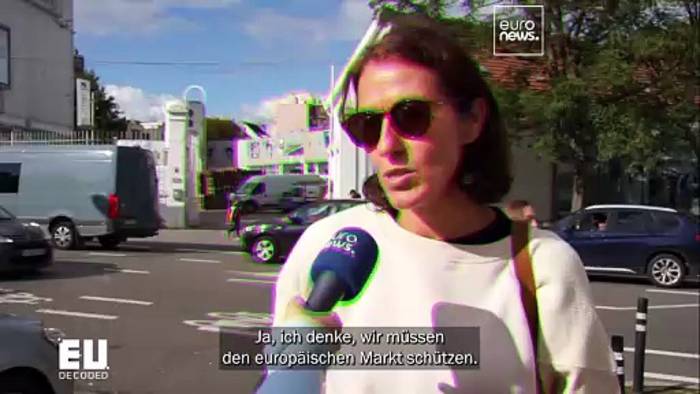 News video: EU DECODED: Die Vor- und Nachteile von Zöllen auf chinesische Elektrofahrzeuge