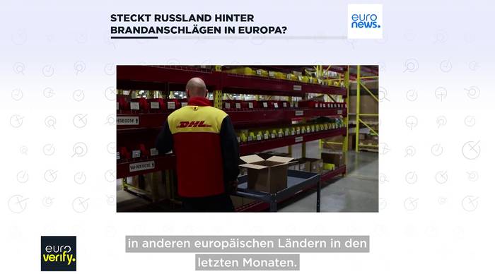 Video: Steckt Russland hinter Brandanschlägen in Europa?