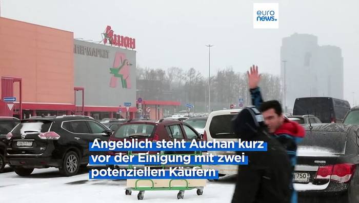 Video: Auchan vor dem Ausstieg: Französischer Einzelhandelsriese plant Rückzug aus Russland