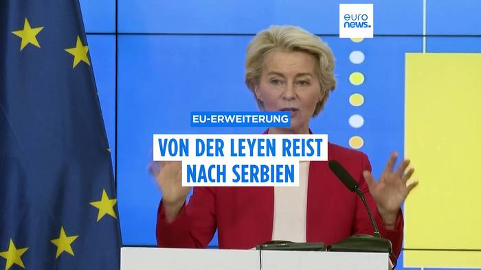 Video: Von der Leyen inspiziert EU-Beitrittskandidaten auf dem Westbalkan