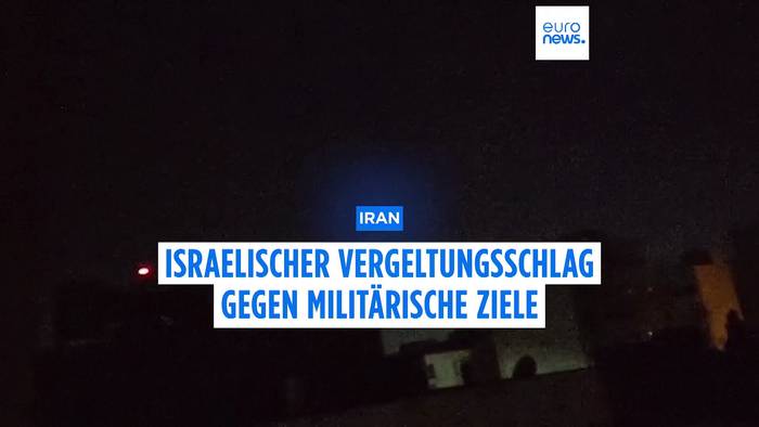 News video: Israelischer Luftangriff auf den Iran