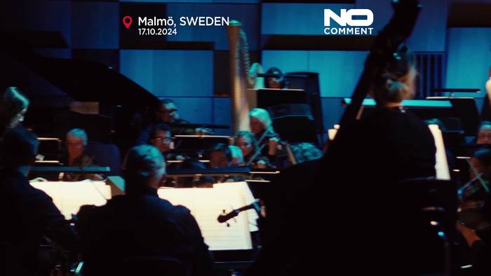 News video: No Comment: Erstes Konzert für einen Roboter-Cellisten in Schweden