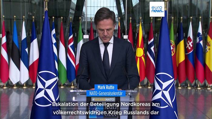 Video: NATO: Nordkoreanische Truppen in Kursk eine 